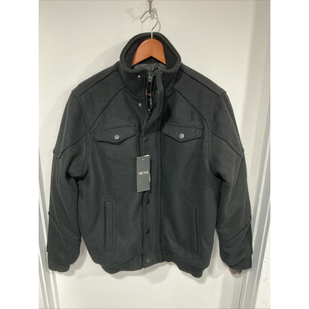 Jordan Craig Wool Blend Bomber Jacket, Men's Medium, New With Tag, Black